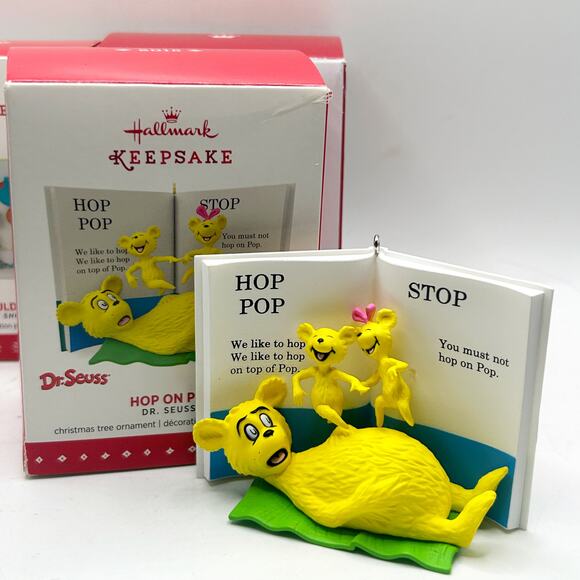 Hallmark Keepsake Dr. Seuss Christmas Ornament Lot of 4 w/ Boxes EUC - Picture 6 of 9